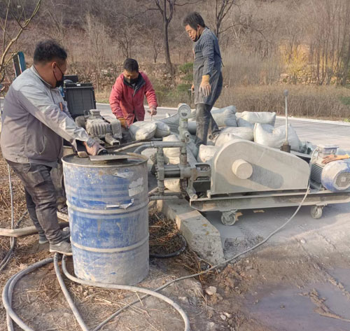 湖南路面下沉注浆