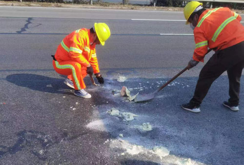 湖南公路下沉注浆加固